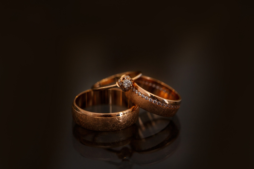 A Wedding, Engagement and Eternity Ring