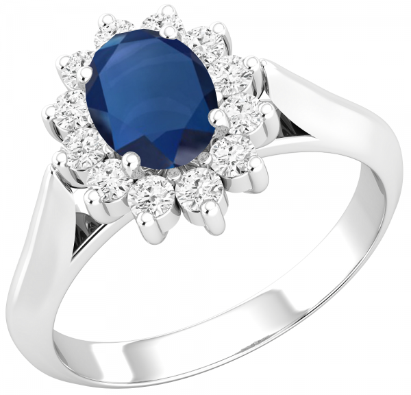 apphire Engagement Ring