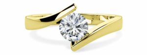 Yellow Gold Engagement Ring pd146y